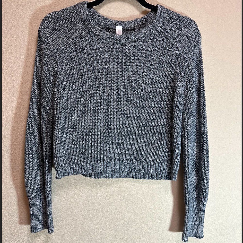 American Apparel Cropped Fisherman Sweater